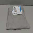 CHAMPRO Boys' Youth MVP Open Bottom Relaxed Fit Baseball Pants (X-Small, Grey)