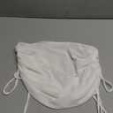 Swimsuit Coverup for Women Drawstring Ruched Sheer Swim Skirt Beach Mesh Bathing Suit Cover Ups Sexy Bikini Cover Up Small