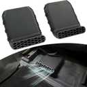 Under Seat Vent Deflectors Fit for Ford Bronco 4-Door 20212025 Rear AC Vent Deflector Bronco Accessories Fit for OEM or Regular Floor Mats 2PCS