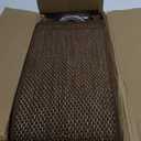 Stair Treads Non Slip for Wooden Steps Indoor 15 Pack 8" X 30" Carpet Stairs Runner for Wood Stairs, Stair Tread Rugs with Reusable Adhesive for Dogs Kids and Elders, Machine Washable, Brown