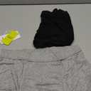 Battewa Cotton Incontinence Underwear for Men Light Protective Boxer Brief Leak Proof Underwear for Bladder Leakage 50ml (Medium, Black-gray)