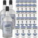 Dhōs Handcrafted Non-Alcoholic Vodka 750 ML Bottles w Pack Owen’s Mixers Tonic 8.2 OZ Cans - Keto-Friendly, Zero Sugar, Zero Calories, Zero Proof - Perfect for Mocktails - Made in USA