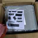 Patio Swivel Chairs Set of 4, All-Weather Metal Outdoor Dining Set with Breathable Mesh Seat, Lightweight Swivel Bistro Chairs for Garden, Deck, Porch & Comfortable Relaxation, Grey