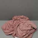 XINEAGE New Stretch Armchair Covers 1 Piece Chair Slipcovers Chair Protector for Living Room Thick Soft Chair Cover with Elastic Bottom Couch Cover for Pets Kids (31"-46", Dusty Pink)