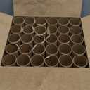 30 Pack Craft Rolls - Thick Cardboard Tubes for Crafts - Round Tubes - Cardboard Tubes For Crafts - Craft Tubes - Craft Round Tubes - Paper Tube for Crafts - 1.57 x 3.9 inches - Brown