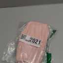 Portable Daily Contact Lens Case Organizer, Disposable Contact Lens Dispenser, Travel Storage Case with Labeled R & L (Pink)