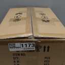 Vintage Bathroom Vanity Light, 3-Light Matte Brass Finish Vanity Light with Flower-Shaped Amber Glass Shades, Retro Wall Sconce for Bathroom, Dressing Table