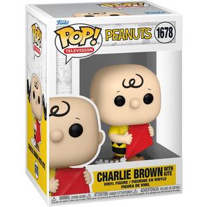 Funko Pop Animation: Peanuts - Charlie Brown - Charlie Brown With Kite - Classic Peanuts - Collectable Vinyl Figure - Gift Idea - Official Merchandise - Toys for Kids & Adults - Cartoon/Animation Fans