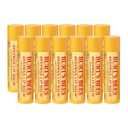 Burt's Bees Back To School Gift Ideas, Lip Balm - Original Beeswax 12 Count Pack in Bulk, Lip Moisturizer With Responsibly Sourced Beeswax, Natural Origin Conditioning Lip Treatment, 12 Tubes, 0.15 oz
