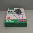 Pogo Jumper with Handle and Ball Pump, High Jump Toy Bounce Jump Trick Board Pogo Bouncing Ball Safe and Fun Pogo Stick for Kids Boys Girls and Adults (Blue)