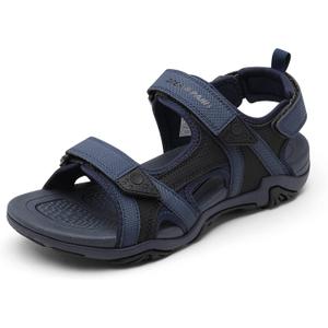 DREAM PAIRS Men's Sandals Hiking Water Beach Sport Outdoor Athletic Arch Support Summer Sandals, Size 10