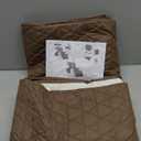 TAOCOCO 100% Waterproof Recliner Chair Cover, Non Slip Recliner Covers for Recliner Chair with Pocket, Washable Reclining Chair Cover Furniture Protector for Kids,Dogs(23.6'', Dark Brown)