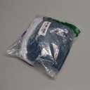 BMJL Women's One Piece Swimsuit Slimming Tummy Control Bathing Suit Deep V Neck Color Block Lace Up Back Swimwear (Large, Blue Green063)