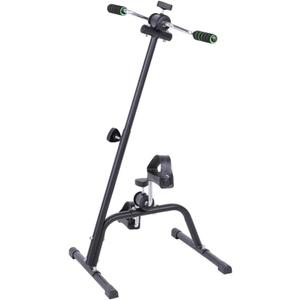 Exercise Bike, Adjustable Pedal Exerciser Hand Arm Leg Peddler Indoor Cycling Fitness Equipment with Non-slip Feet Pad and Pedal for Seniors Elderly Home Gym Total Body Workout