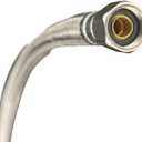 3/8 OD x 1/2 FIP stainless steel faucet connector 24 inch 2pk