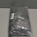 NICETOWN Kitchen Blackout Tiers Window Curtains Over Sink - Thermal Insulated Home Decor Small Blackout Grommet Winow Tiers for Short Window (52W by 24L with 1.2 inches Header, Grey, 2 Panels)