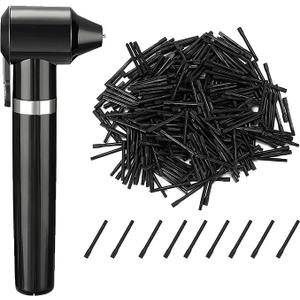 Tattoo Ink Mixer Machine - Pigment Mixer with 100 Ink Mixing Sticks Black Electric Color Mixer for Makeup Tattoo Supplies