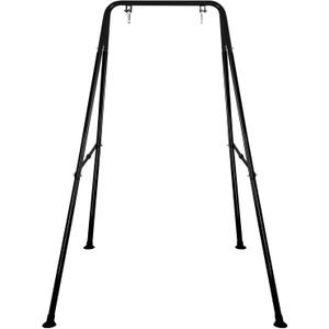 Foldable Swing Stand for Kids, Heavy-Duty Metal Swing Frame for Indoor/Outdoor, Suitable for Most Baby Toddler Swings, Easy to Assemble & Store, Swings not Included