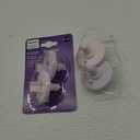 Philips Avent Soothie 0-3 Months Orthodontic Baby Pacifiers, 100% Silicone Pacifiers, One Piece, BPA-Free, 2 Lilac and 2 Pink, 4 Pack, Model SCF190/70