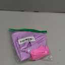 2 Pack Kids Extra Large Swim Cap for Long Thick Hair, Waterproof Silicone Swimming Cap for Toddler Child Youth Girls Boys, Durable Swim Hats Bathing Caps for Braids, Dreadlocks, Extensions, Afros (Black+Purple)