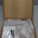 Cupcake Stand Premium Holder Acrylic Tower Display Cady Bar Party Dcor 4 Tier for Pastry + LED Light String Ideal Weddings, Birthday (Colorful light)