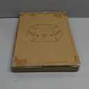 Blissun Metal Christmas Tree Ring, Christmas Tree Collar with Printed Snowflake, Willow Tree Skirt Base Stand for Christmas Tree Decorations (Silver)