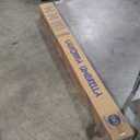 California Umbrella 9' Round Aluminum Pole Fiberglass Rib Market Umbrella, Crank Lift, Collar Tilt, White Pole, Antique Beige Olefin