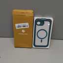 Miracase Magnetic for iPhone 16e Case Full-Body Phone with Built-in Glass Screen Protector, [Compatible with MagSafe] Military Drop Proof 16E Cover Bumper 6.1 inch, Green