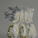 Khtumeware 10 Pack 3 Inch(76mm) Polished Brass Cabinet Pulls Unlacquered Gold Cabinet Handle Heavy Duty Solid Cabinet Hardware for Cupboard Drawer Pulls Dresser Handle