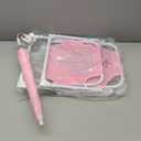 PLULON Kids Beach Chair with Umbrella Folding Lawn and Camping Chair with Summer Shade for Beach, Pool, Travel and Outdoor (for 1-5 Years Old) (Light Pink)