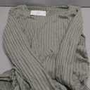 Long Sleeve Maternity Sweater Dress for Fall Winter Baby Shower & Photoshoot - Women's Pregnancy Maternity Dresses (Large)