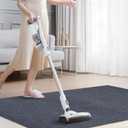 tonchean Runner Rug 3ft x 10ft, Carpet Runner, Indoor Outdoor Hallway Runner with PVC Non-Slip Backing, Washable Floor Carpet for Hallway, Kitchen, Entryway, Dining Room, Dark Gray
