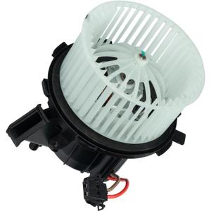 ABS AC Heater Blower Motors with Fan HVAC Blowers Motors Compatible with Audi A4 TFSI 2007-2015,FSI 2008-2012,A5 45 TFSI Quattro 2014-2017,RS5 Quattro 2012-2015,A5 2007-2017,Q5 2008-2017