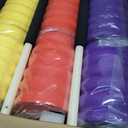 Soulchen 3 Pack Long Aquatic Exercise Dumbbells Pool Exercise Equipment Eva Foam Water Aerobics Equipment With High Density For Weight Loss Water Sport Fitness Tool(Purple, Yellow, Red,Large)