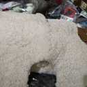 Clara Clark Ultra Soft Shaggy Rugs - 3 Piece Bathroom Set, Machine Wash, Non Slip Backing, White