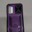 FNTCASE for Samsung Galaxy A14-5G Case: Dual-Layer Protective Textured Shockproof Rugged TPU Cover with Kickstand | Military Grade Drop Protection | Heavy Duty Cell Phone Protector - Black