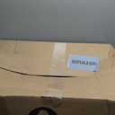 IRIS USA XX-Large Cat Litter Box, Open Top Extra Large Litter Box for Big Cats and Multi-Cat Households, High Sided Scatter Shield, Easy to Clean, 30"L x 20"W x 14"H, Navy