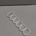 Blue Shower Curtain, Ombre Blue Marble Shower Curtain for Bathroom Modern Aesthetic Waterproof Shower Curtain Set with Hooks, 72x72 Inch