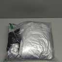 SEAZEN 2 Layers SUV Car Cover Waterproof All Weather, Outdoor Car Covers for Automobiles with Zipper Door, Hail UV Snow Wind Protection (Length Up to 190")