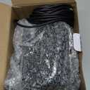 Christmas Projector Lights Outdoor, Snowflake Projector Lights, Adjustable Dynamic Snow Light Show with Remote Control, 270 Rotating Outdoor Snow Falling Projector Lamp