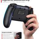 Wireless Switch Controller for Nintendo Switch/Switch 2/Lite/OLED Controller, Switch Controller with a Mouse Touch Feeling on Back Buttons, Extra Switch Pro Controller with Wake-up,Programmable, Turbo Function