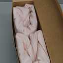 2-Pack Waterproof Crib Sheets for Boys, Girls - 52x28 Fitted Organic Cotton Baby Crib Sheets, Toddler Mattress Protector Cover, Washable, Soft & Durable Baby Bedding Essentials (Mist Rose)