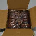 24 Pcs Curtain Rings with Clips Wooden, 2 inch for 1 inch Rod, Window Shower Curtain Hooks, Wood Curtain Rod Wood Curtain Rings with Eyelet, Drapery Rings, (24, 1.25 INCH Inner Dia)