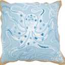 SARO LIFESTYLE Oceanic Octo-Hug Throw Pillow Cover