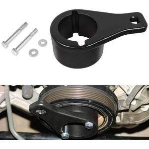 Yoursme for Lexus and Toyota Harmonic Damper Pulley Holder Crankshaft Crank Holding Removal Wrench Tool with 2PCS Crank Bolts