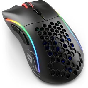Glorious Gaming Model D- (Small) Wireless Gaming Mouse - 67g Superlight Honeycomb Design, RGB, Ergonomic, Lag Free 2.4GHz Wireless, Up to 71 Hours Battery - Black