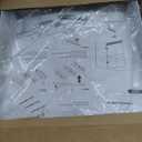 Pull out Cabinet Organizer, Expandable(12"-20") Heavy Duty Slide out Drawers Fixed with Adhesive Nano Film for Pots, Roll out Shelf Storage for Kitchen Base Cabinet, Pantry, Bathroom Cupboard (White)