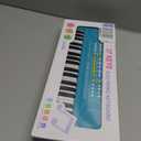 Keyboard Piano for Kids, BIGFUN 37 Keys Toddler Piano Multifunction Music Educational Instrument Toy, Electronic Kids Keyboard for 3-7 Year Old Girls and Boys (Blue)