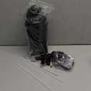 BUZIO 40oz Insulated Water Bottle, Triple Wall Vacuum Stainless Steel Water Flask with 2 lids, Lead-Free BPA-Free Straw Lid Sports Canteen Jug, Cold 48H & Hot 24H- Black