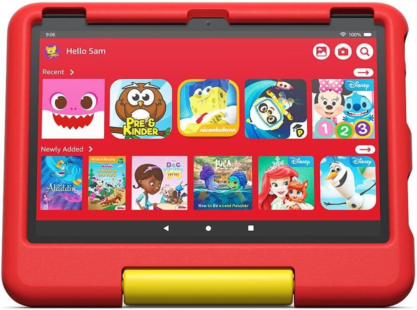 Amazon Kid-Proof Case for Fire HD 10 tablet (Only compatible with 13th generation tablet, 2023 release) - Disney Mickey Mouse
